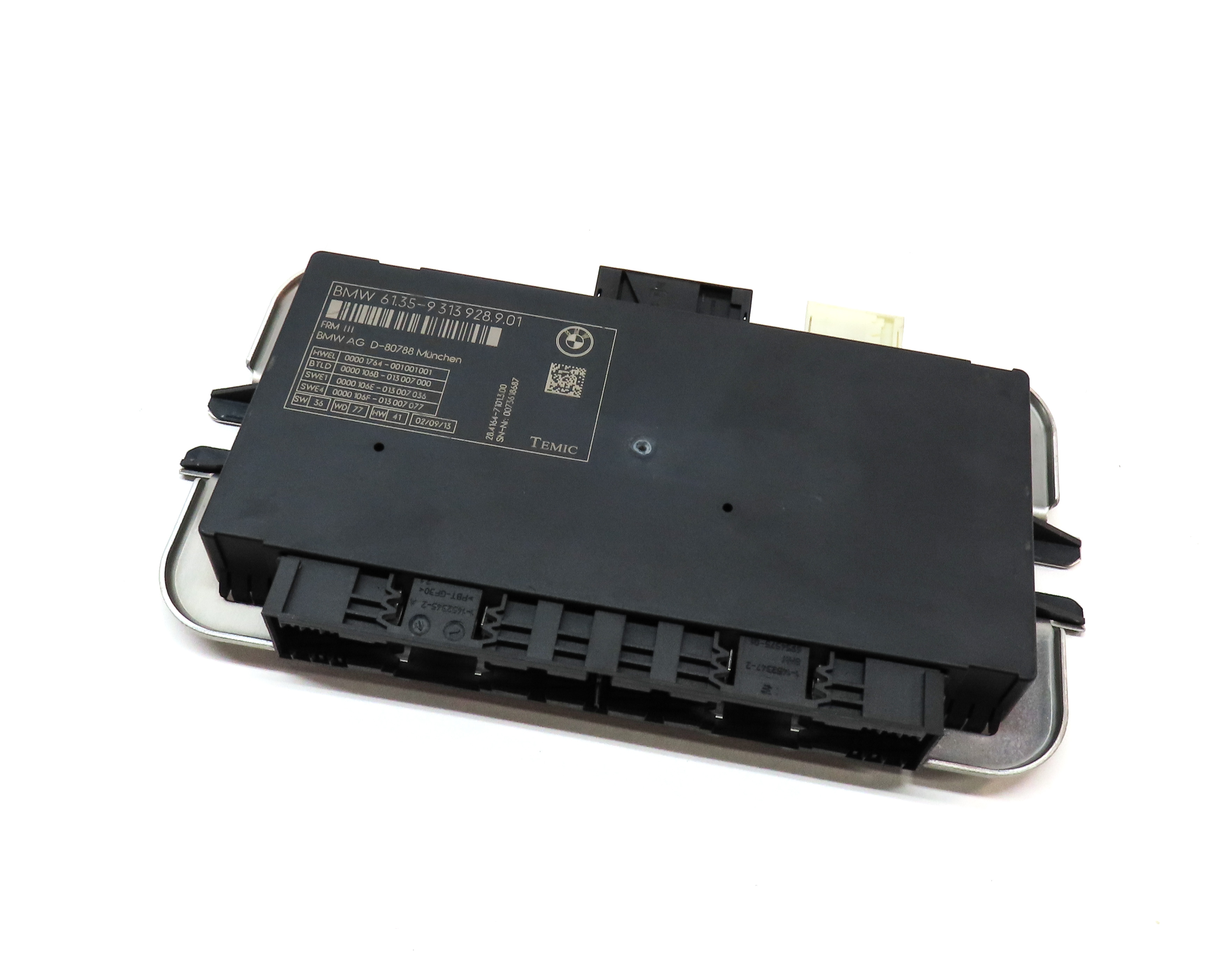 13-15 BMW 535iGT 550iGT 740i 750i 760i (F01 F02 F07) BODY LIGHT CONTROL MODULE — exact item pictured